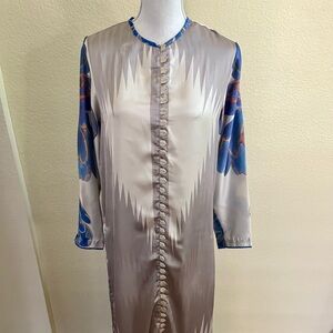 Gray Silk Sana Safinaz Khameez -New Silk Collection